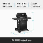 Broil King Royal 320 Shadow LP Grill Image 3