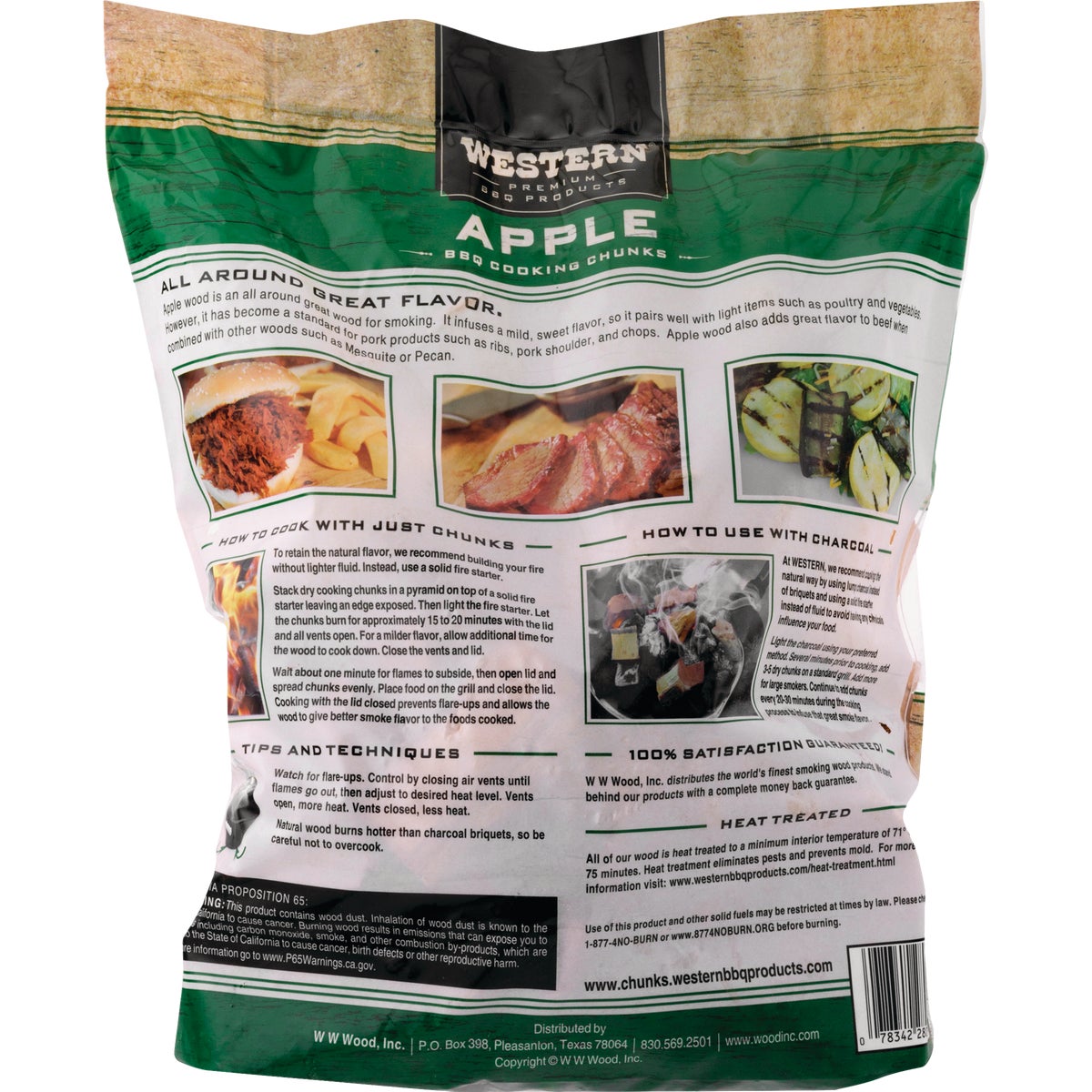 Western 500 Cu. In. Apple Wood Smoking Chunks Image 5
