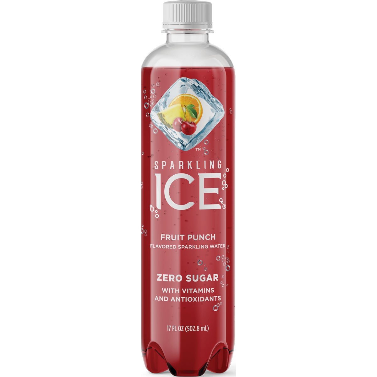 Sparkling Ice 17 Oz. Sparkling Water, Fruit Punch