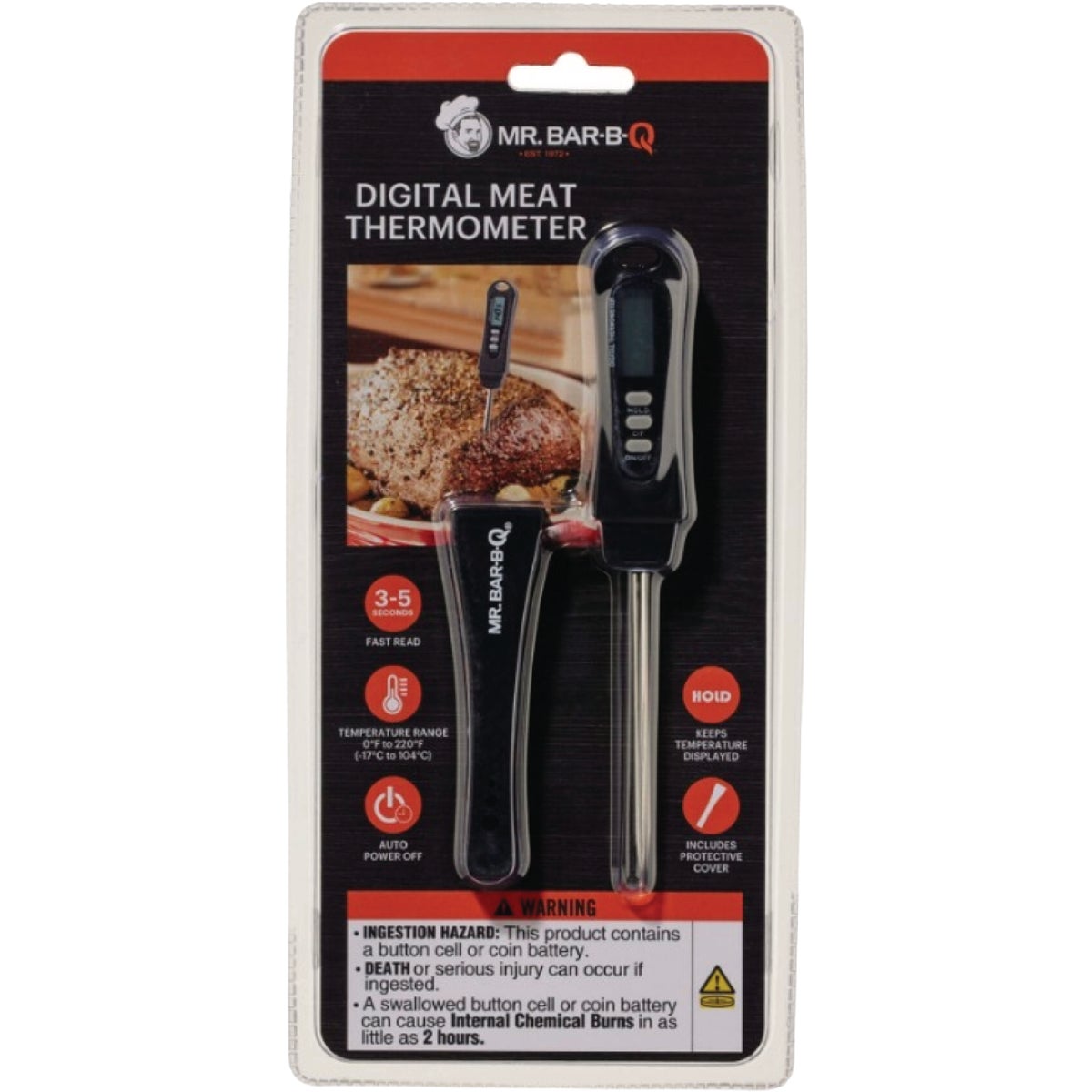 Mr. Bar-B-Q Digital Meat Thermometer Image 3