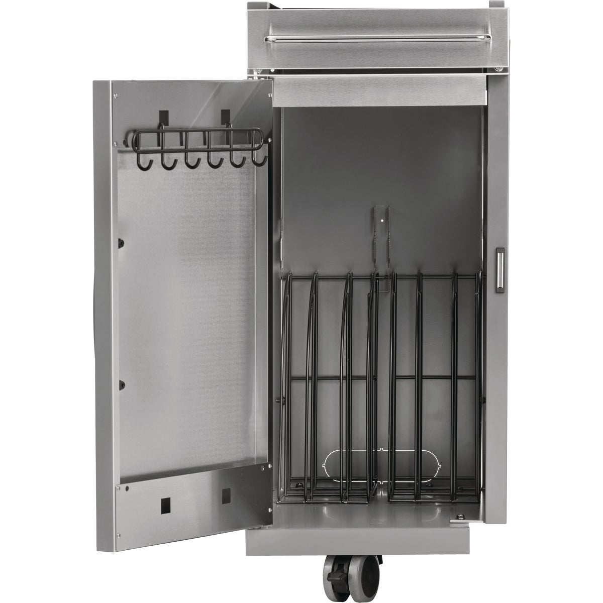Napoleon Rogue PRO Stainless Steel Under Grill Storage Cart Image 2