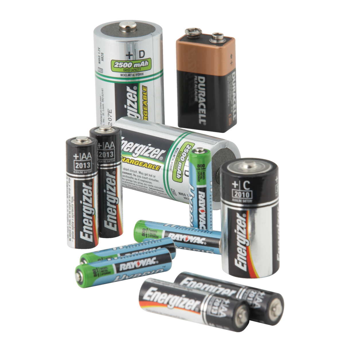 Energizer D NiMH Rechargeable Battery (2-Pack) Image 2