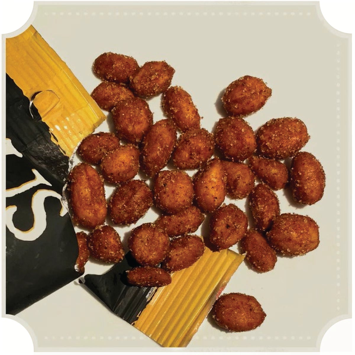 Rufus Teague 3 Oz. BBQ Honey Roasted Peanuts Image 2