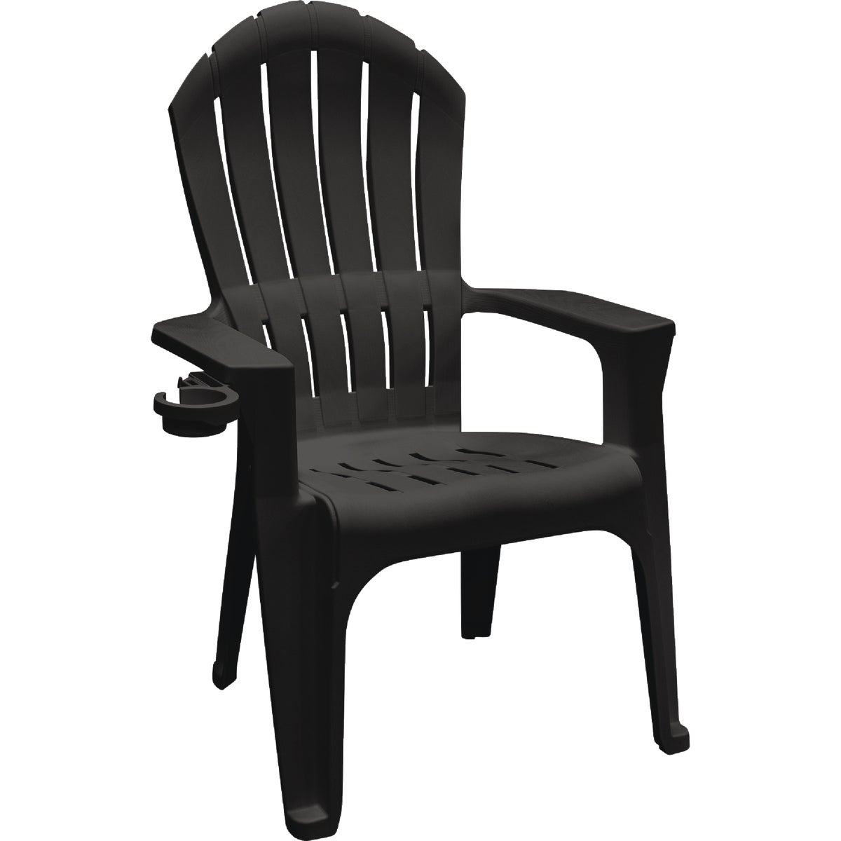 Adams Big Easy Black Adirondack Chair