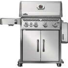 Napoleon Rogue Pro 525 4-Burner LP Gas Grill with Infrared Side Burner, Stainless Steel Image 3