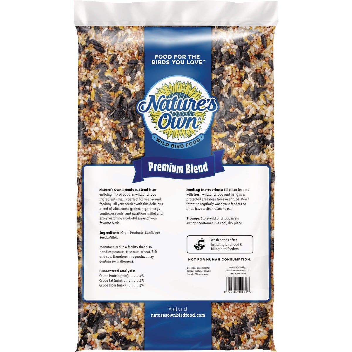 Nature's Own 5 Lb. Premium Blend Bird Seed Image 2