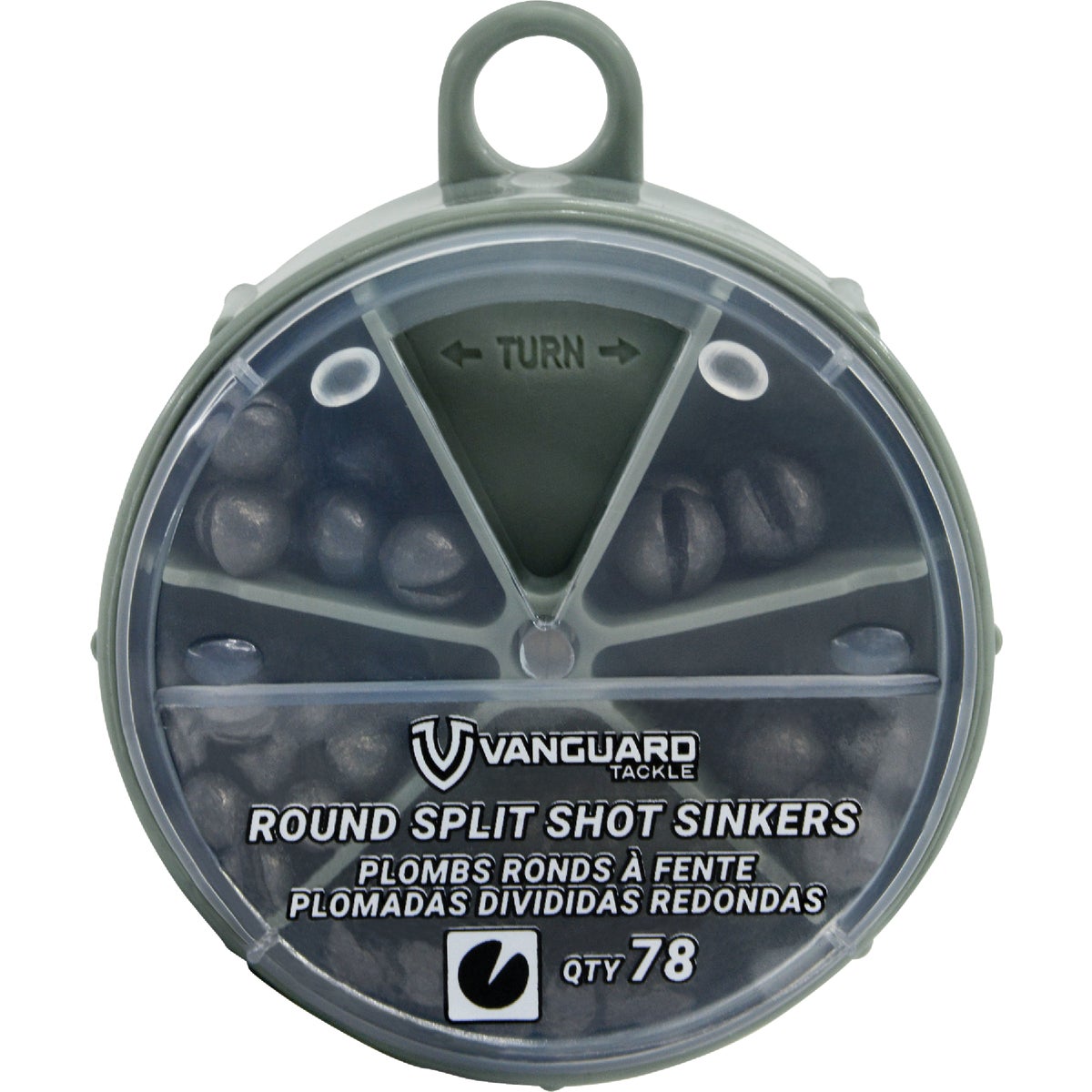 Vanguard Size 5 3/4 Oz. Bass Casting Sinker (3-Pack)