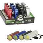 LitezAll 3AAA Aluminum COB LED Pocket Flashlight Image 1