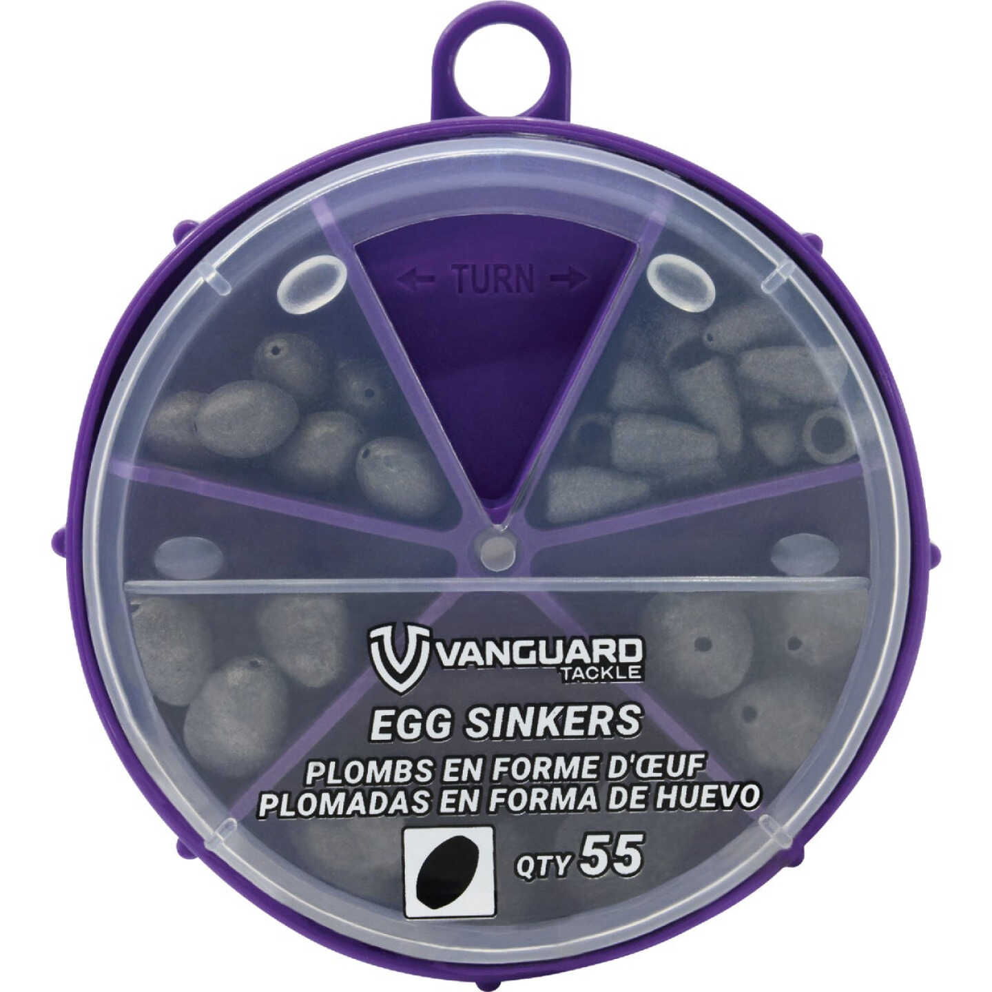 Vanguard 55-Piece Egg Sinker Kit Assortment Image 1