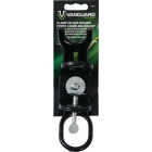 Vanguard Black Metal Clamp-On Boat Fishing Rod Holder Image 2