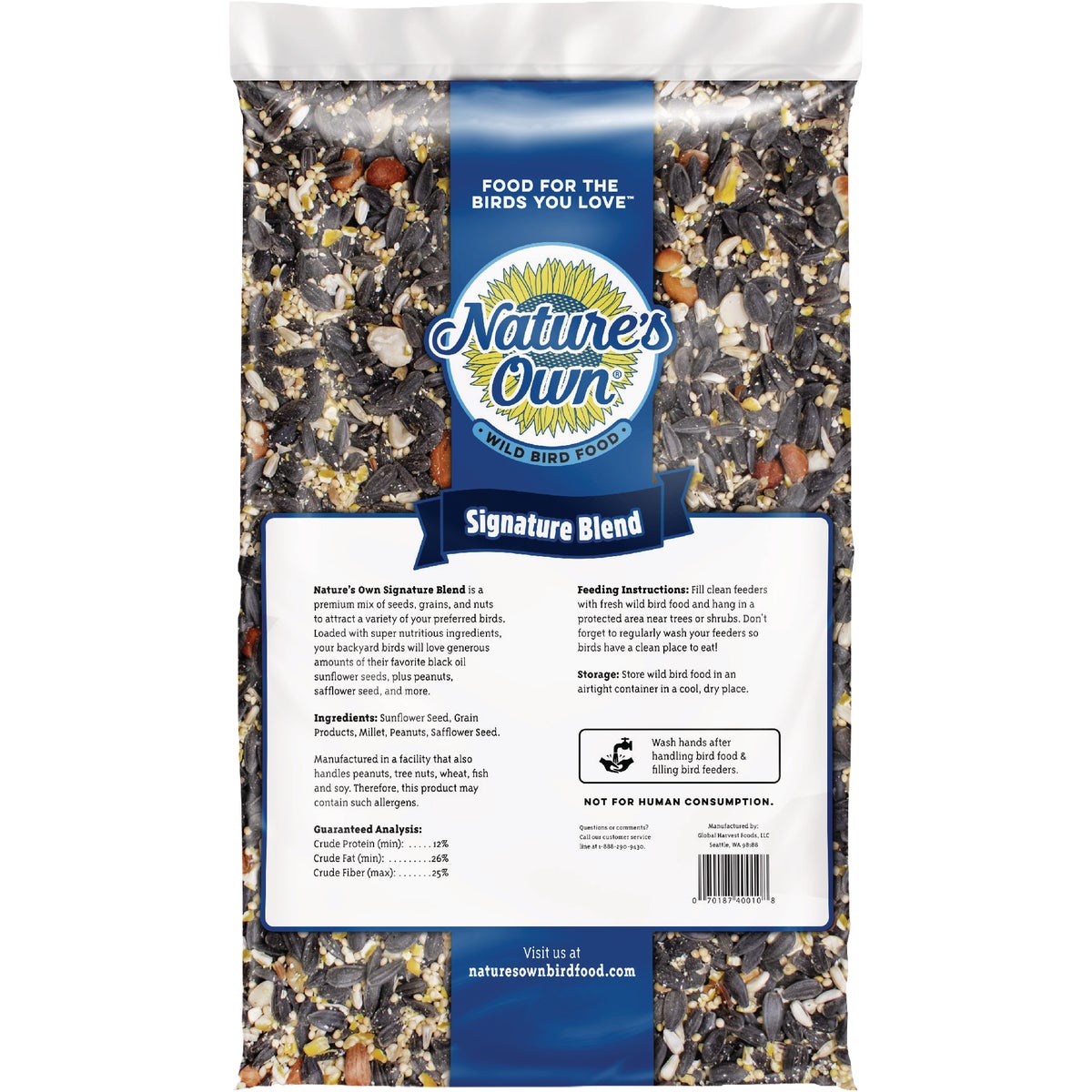 Nature's Own 8 Lb. Signature Blend Bird Seed Image 2