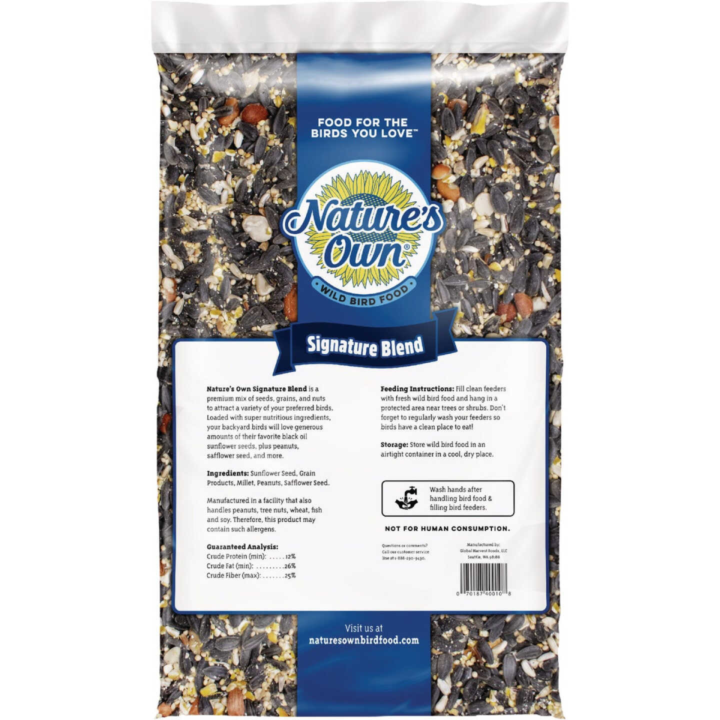Nature's Own 8 Lb. Signature Blend Bird Seed Image 2