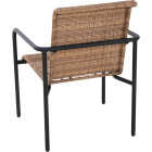 Sunjoy Brown Wicker Heavy-Duty Steel Stacking Lounge Chair Image 5