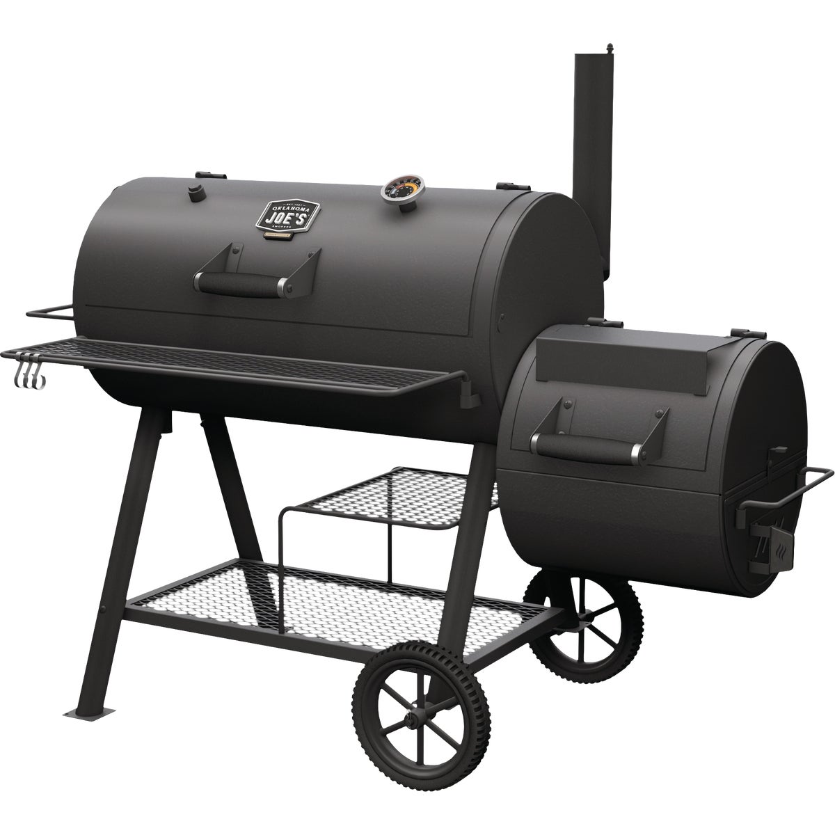 Oklahoma Joe's Highland 1093 Sq. In. Offset Reverse Flow Offset Charcoal Smoker &  Grill Image 5