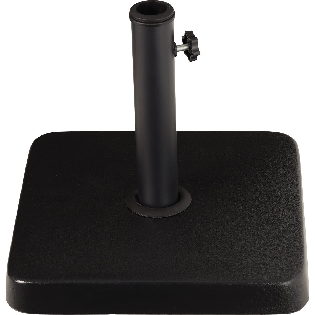Outdoor Expressions 13.5 In. Square Black Concrete Umbrella Base Image 2