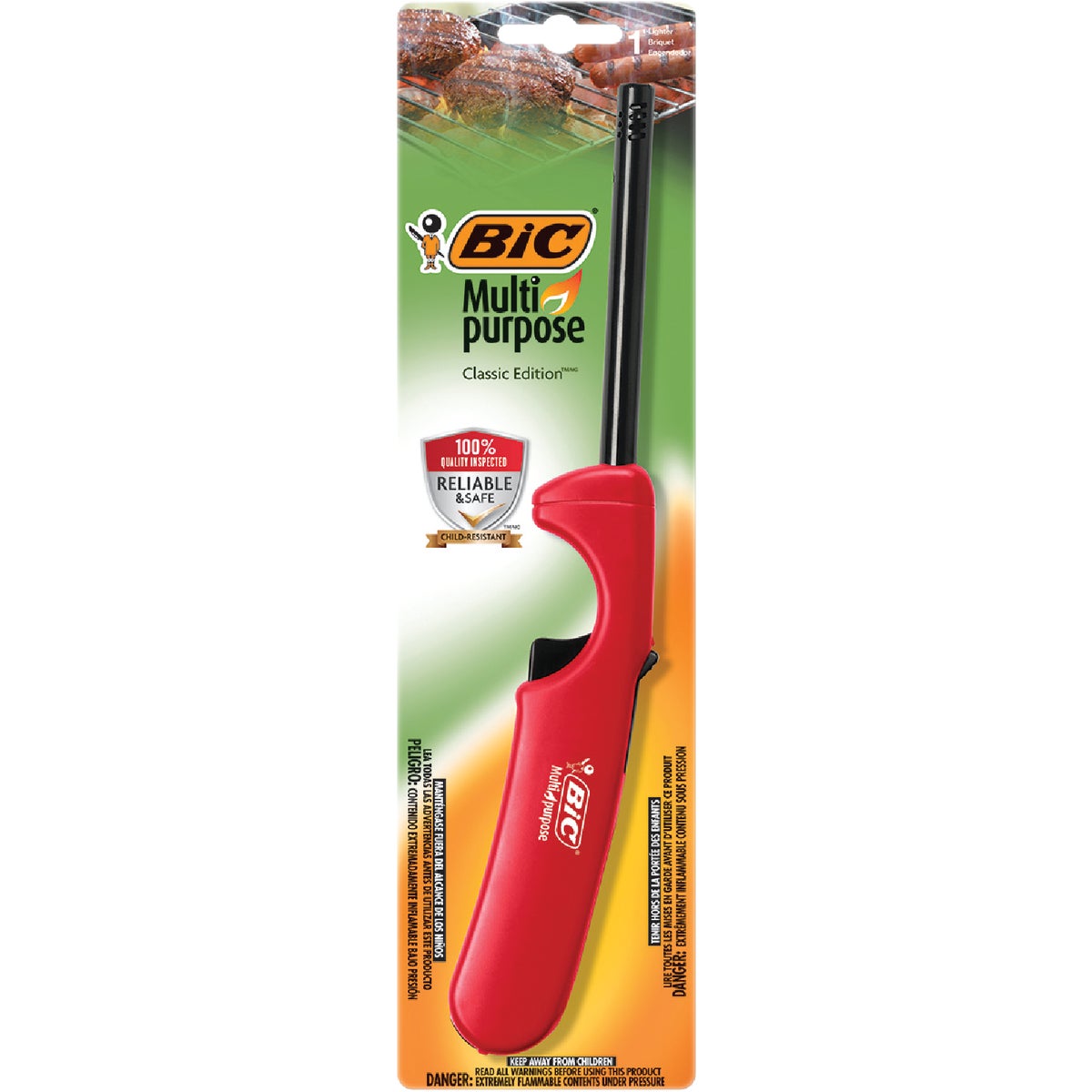 Bic Nonrefillable Straight Stem Utility Butane Lighter Image 4
