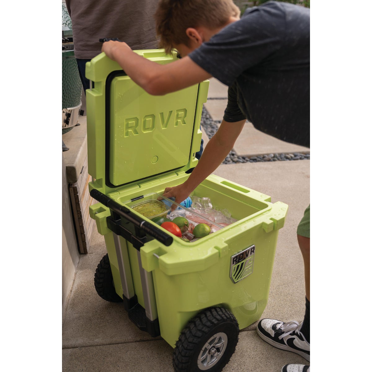 RollR 30 Qt. Wheeled Hard Cooler, Matcha Image 4