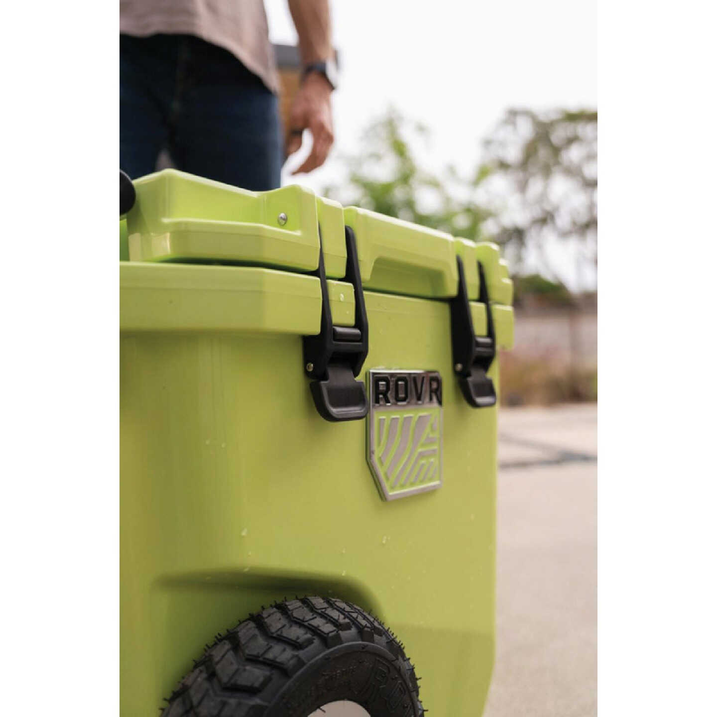 RollR 30 Qt. Wheeled Hard Cooler, Matcha Image 3