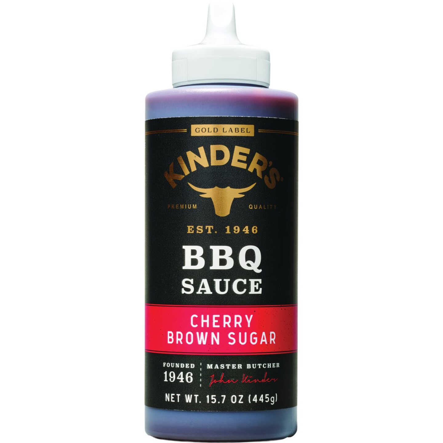 Kinder's 15.7 Oz. Cherry Brown Sugar BBQ Sauce Image 1