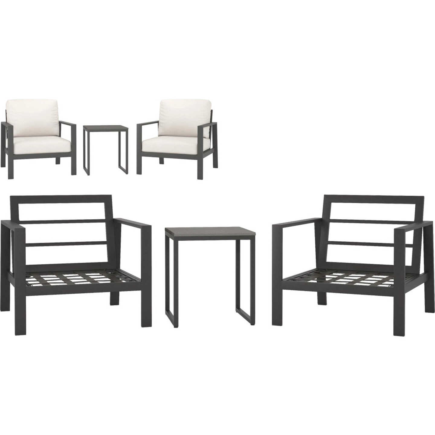 Northcape International Rockton 3-Piece Chat Set (Frames Only) Image 2