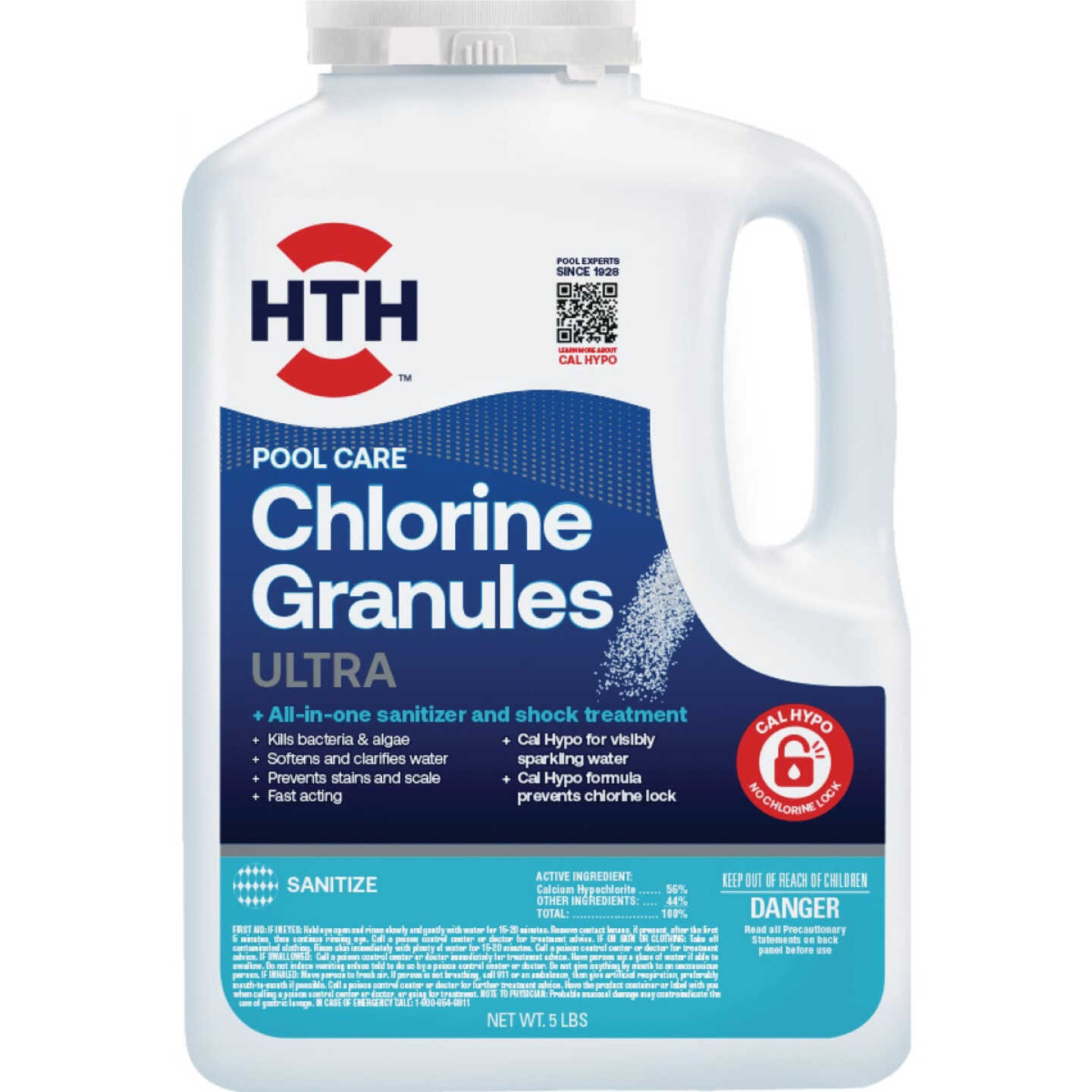 HTH Pool Care 5 Lb. Chlorine Granules Image 1