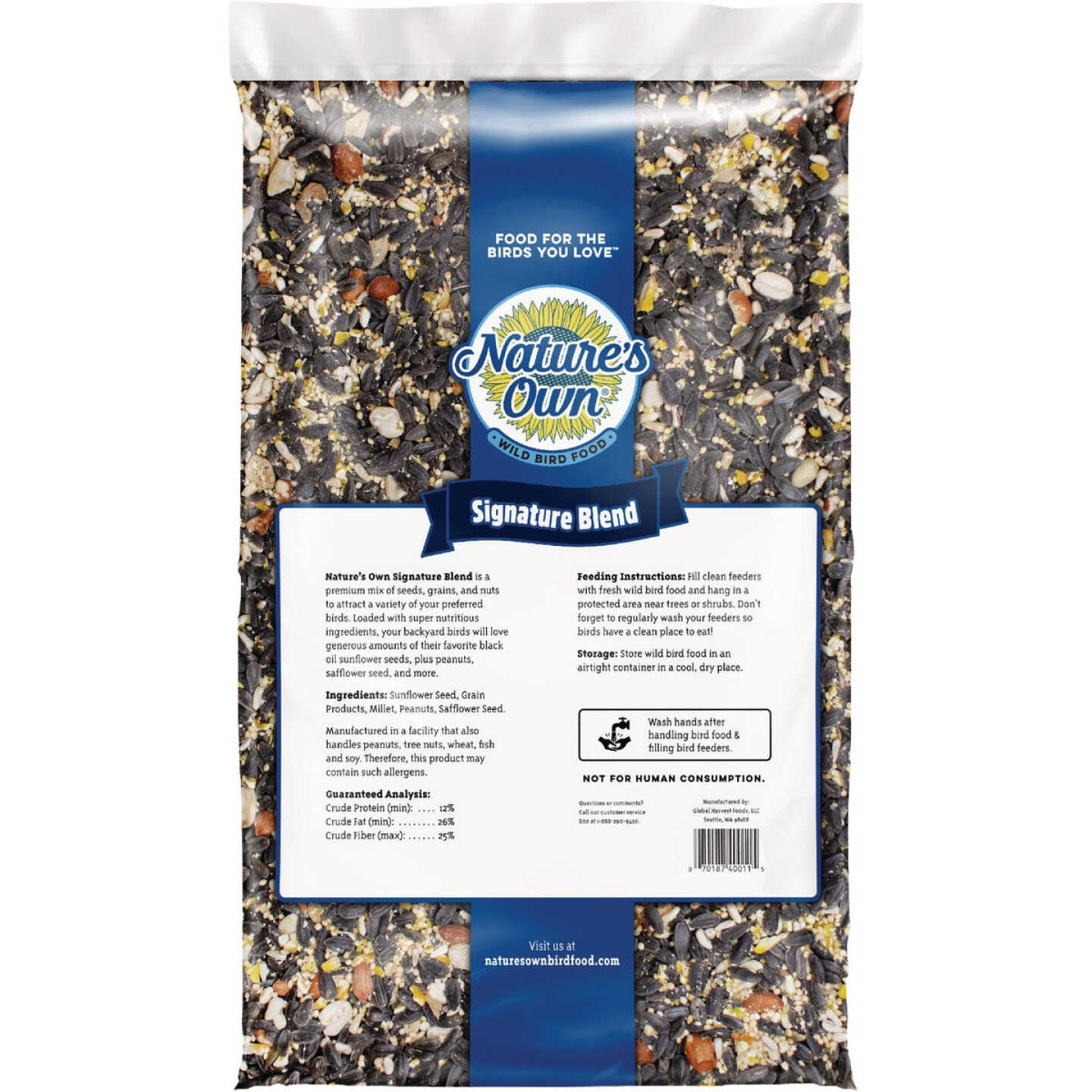 Nature's Own 25 Lb. Signature Blend Bird Seed Image 2