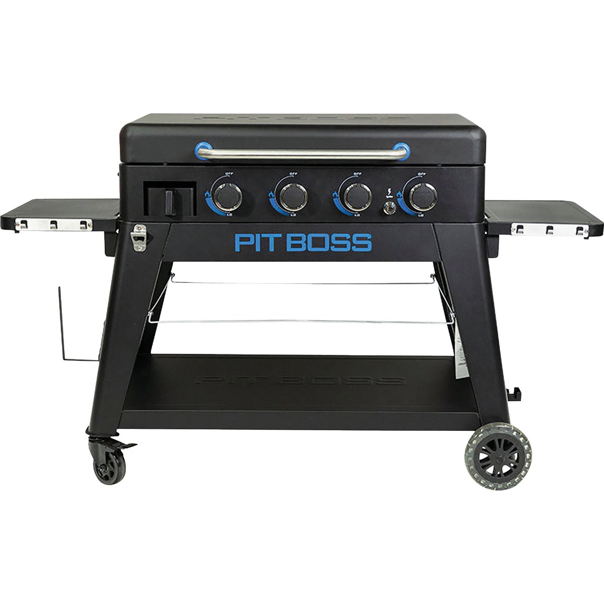 Pit Boss 4-Burner Black & Stainless Steel 46,000 BTU 647 Sq. In. Outdoor LP Gas Griddle