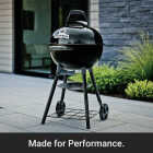 Broil King 18 In. Basic Kettle Charcoal Grill, Black Image 4