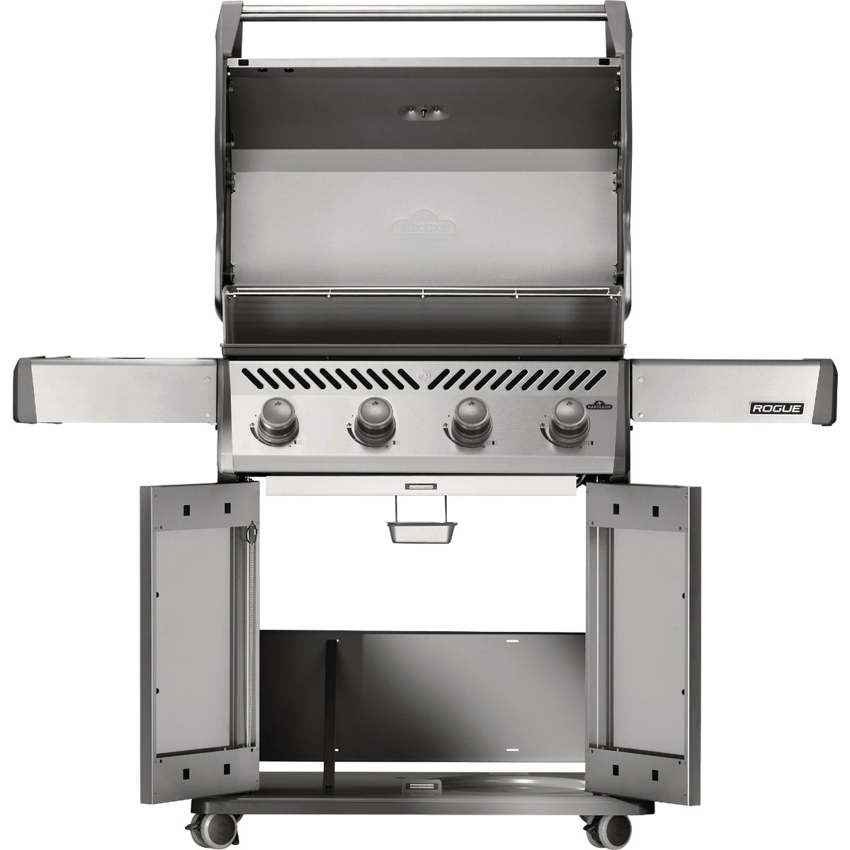 Napoleon Rogue 525 4-Burner Natural Gas Grill, Stainless Steel Image 5