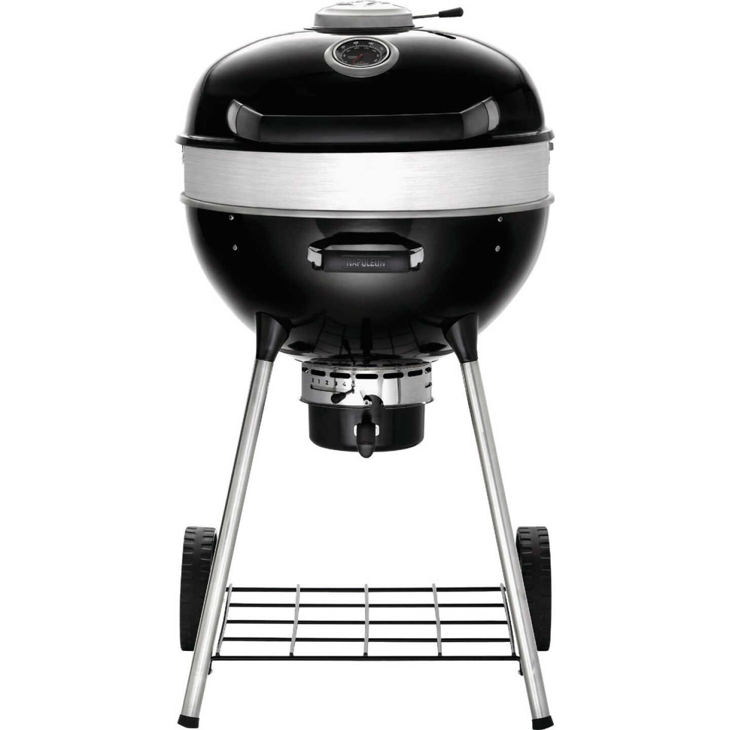 Napoleon PRO22 Charcoal Kettle Grill, Black Image 1
