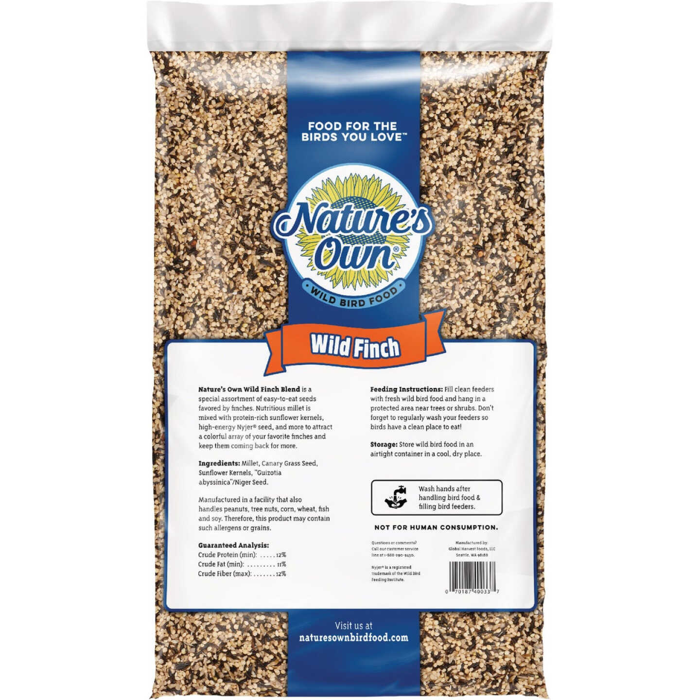 Nature's Own 8 Lb. Wild Finch Seed Image 2