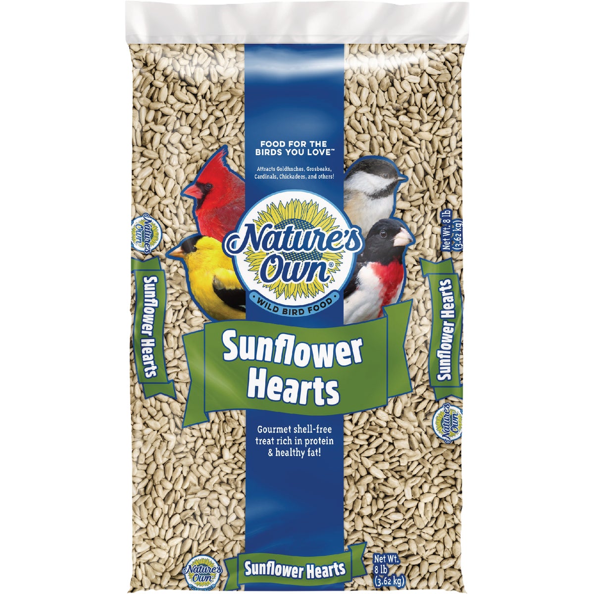 Nature's Own 8 Lb. Black Oil Sunflower Hearts