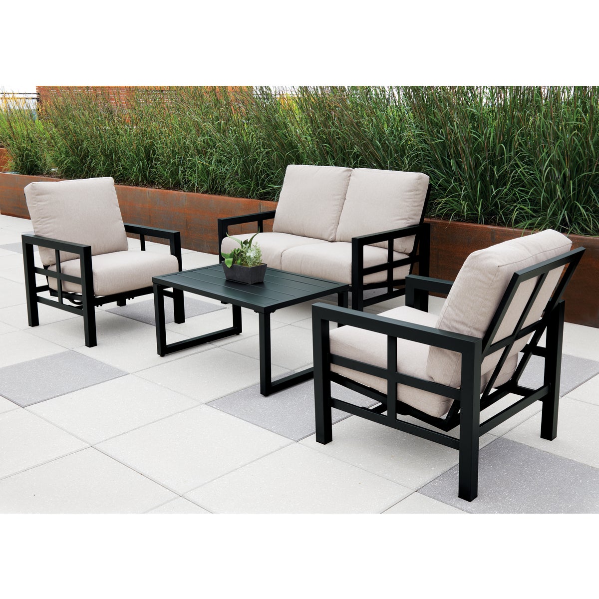 Outdoor Expressions 4-Piece Chat Set Image 10