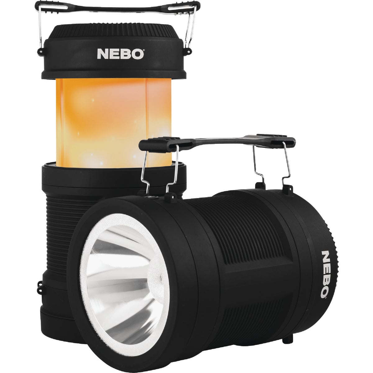 Nebo Big Poppy 8.37 In. H. x 4.06 In. Dia.Rechargeable LED Lantern