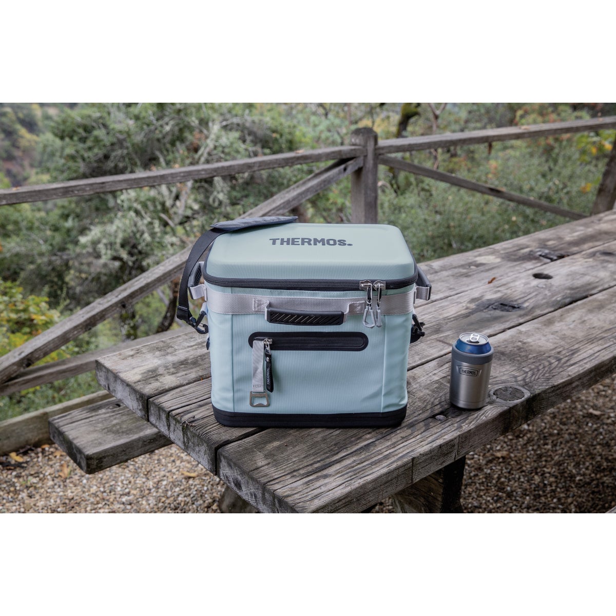 Thermos 24-Can Soft Side Cooler, Glacier Image 2