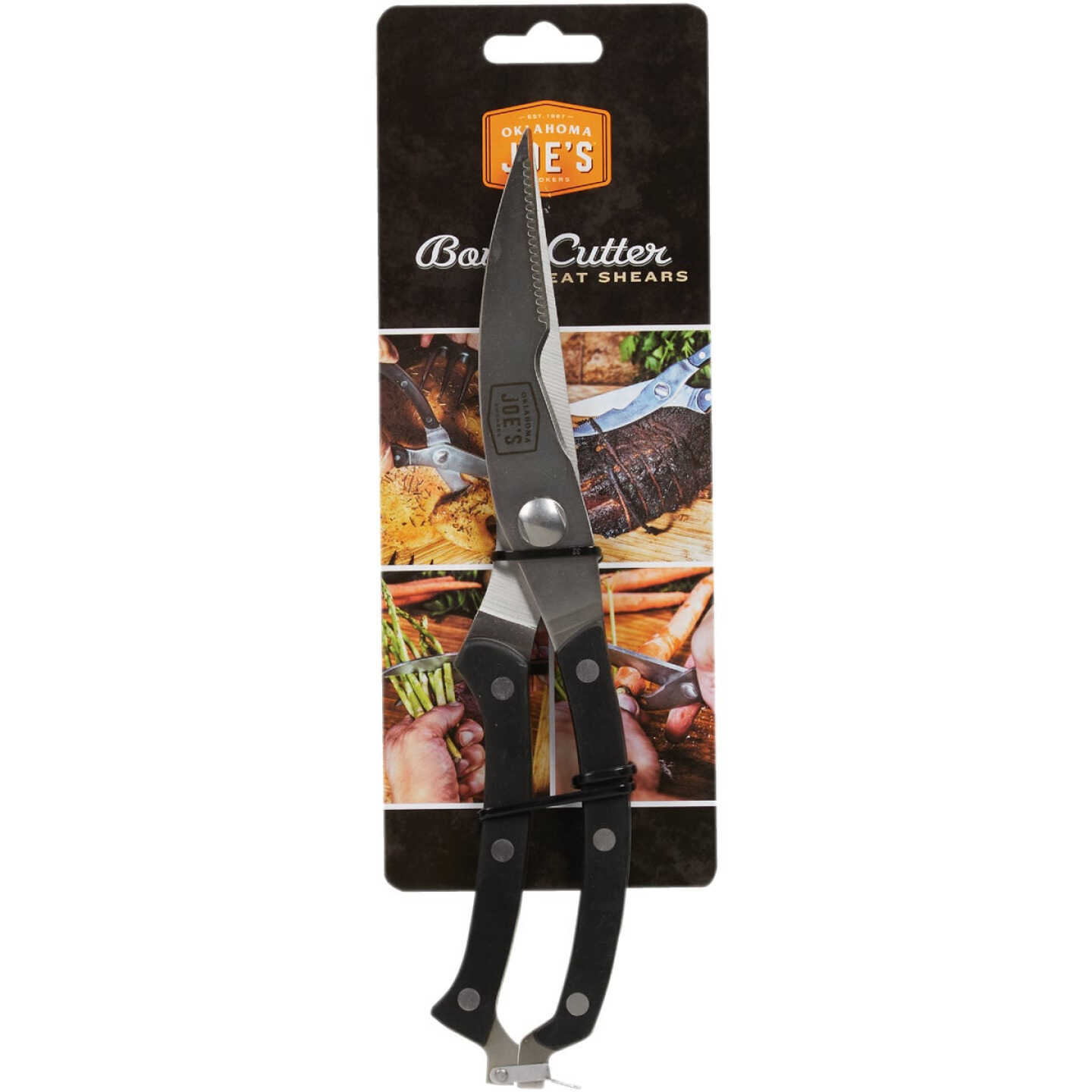 Oklahoma Joe's Blacksmith 9.8 In. Stainless Steel Meat Shears Image 3