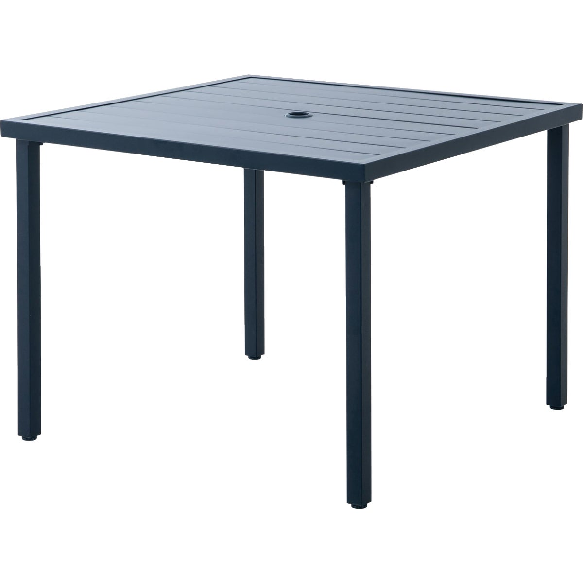 Sunjoy 38 In. Square Heavy-Duty Blue Steel Table Image 2