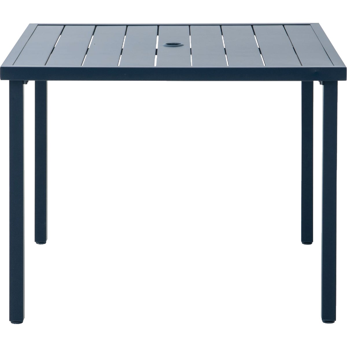 Sunjoy 38 In. Square Heavy-Duty Blue Steel Table Image 6