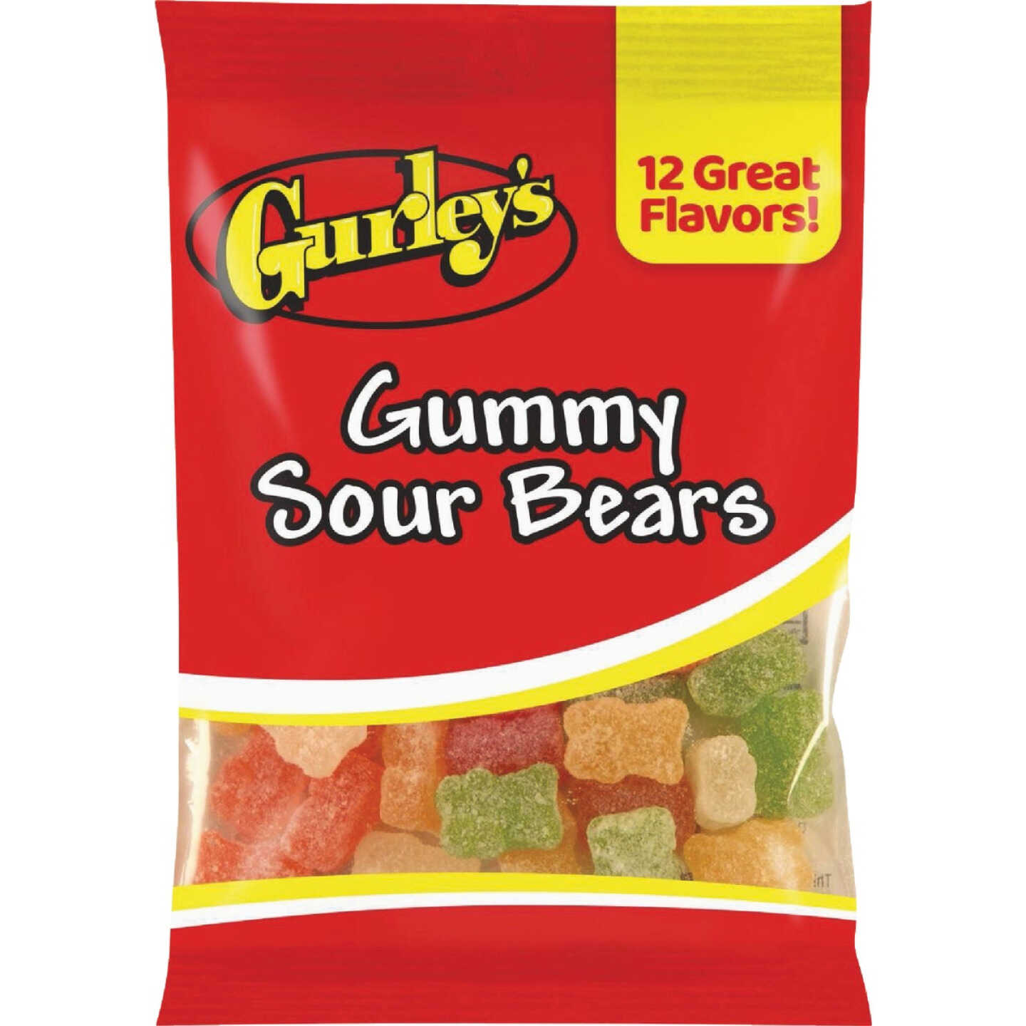 Gurley's 4.5 Oz. Gummy Sour Bears Image 1