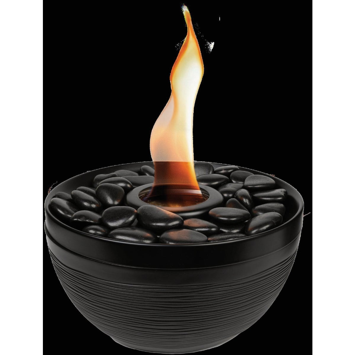Sterno Medium Onyx with Black Lid Tabletop Fire Pit Image 5