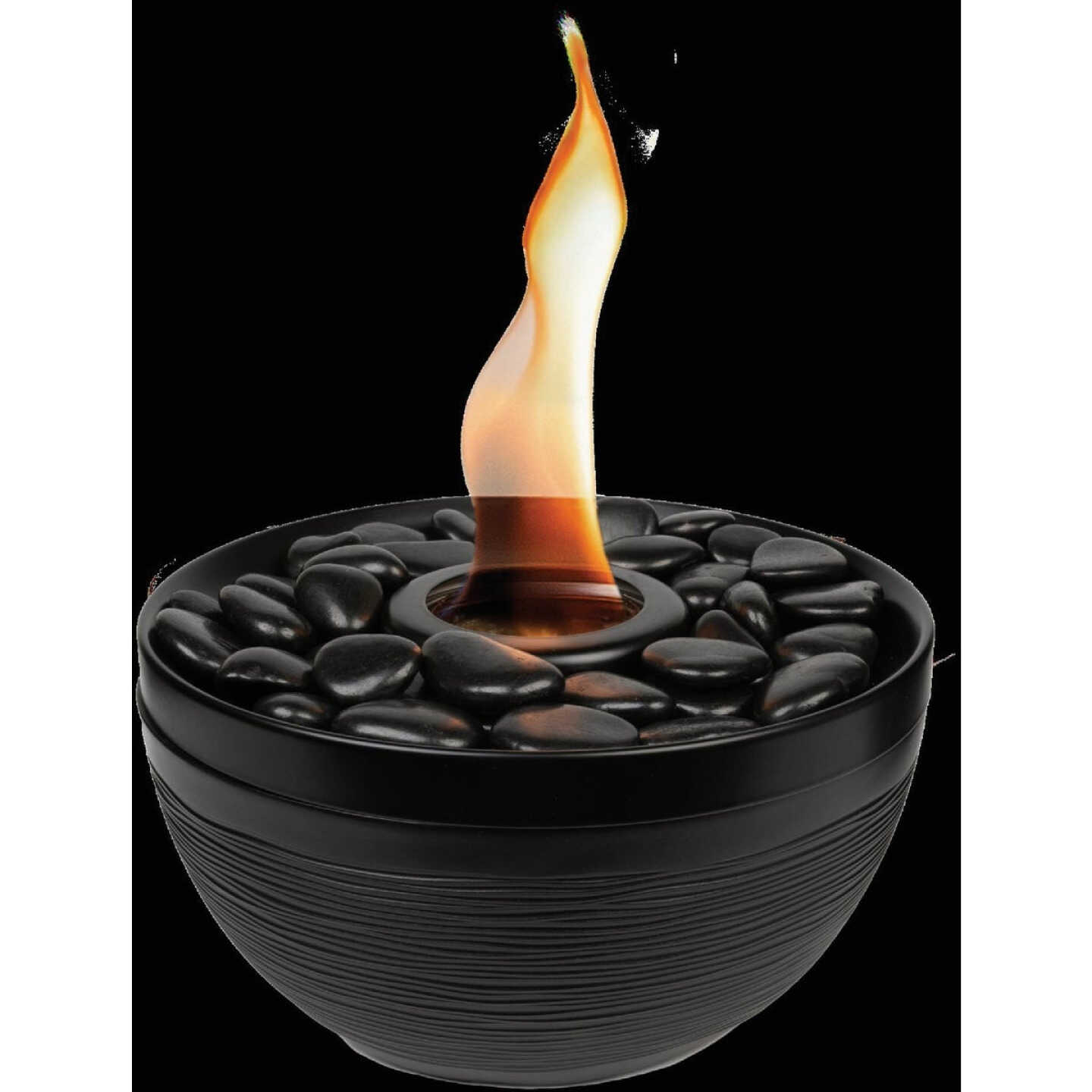 Sterno Medium Onyx with Black Lid Tabletop Fire Pit Image 5