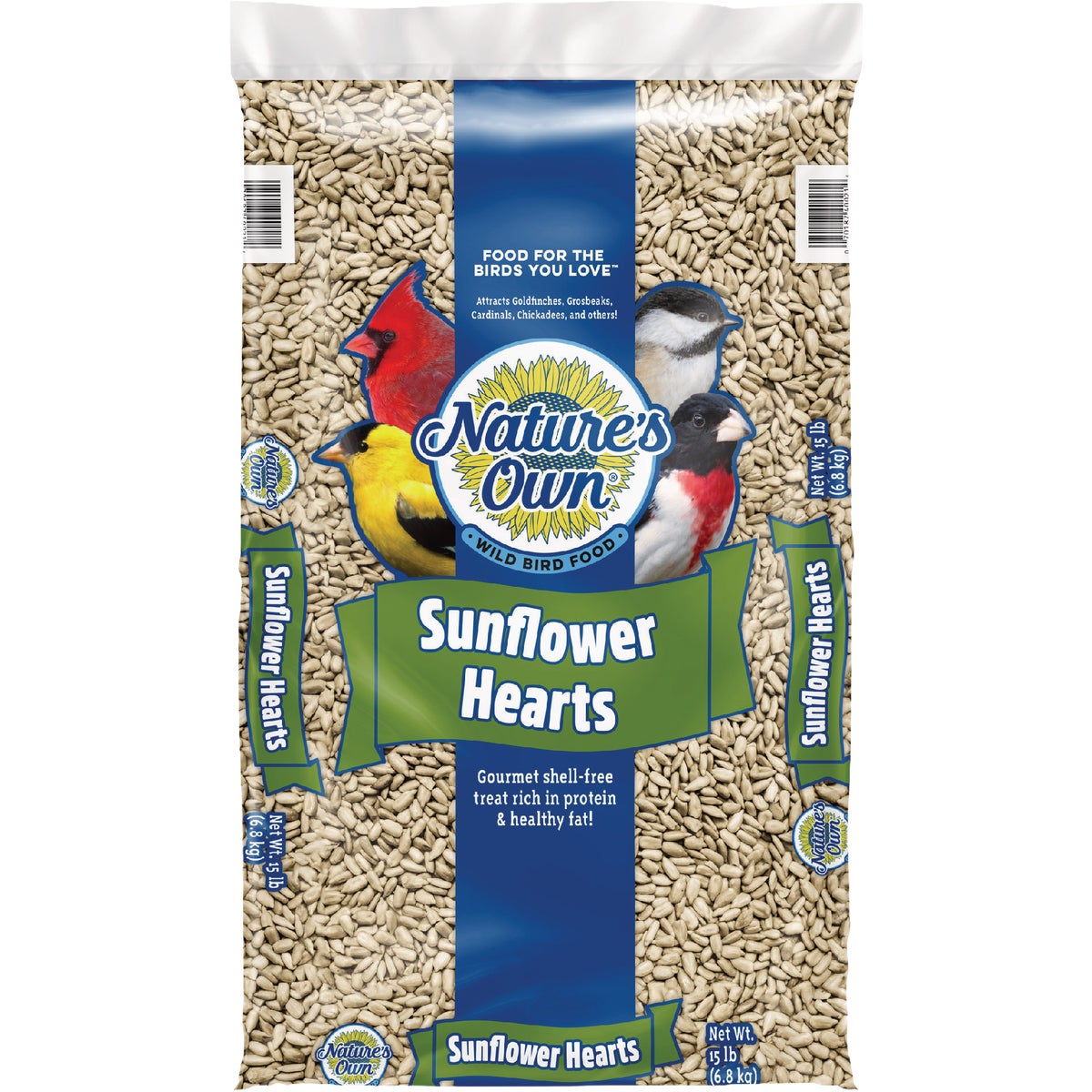 Nature's Own 15 Lb. Black Oil Sunflower Hearts