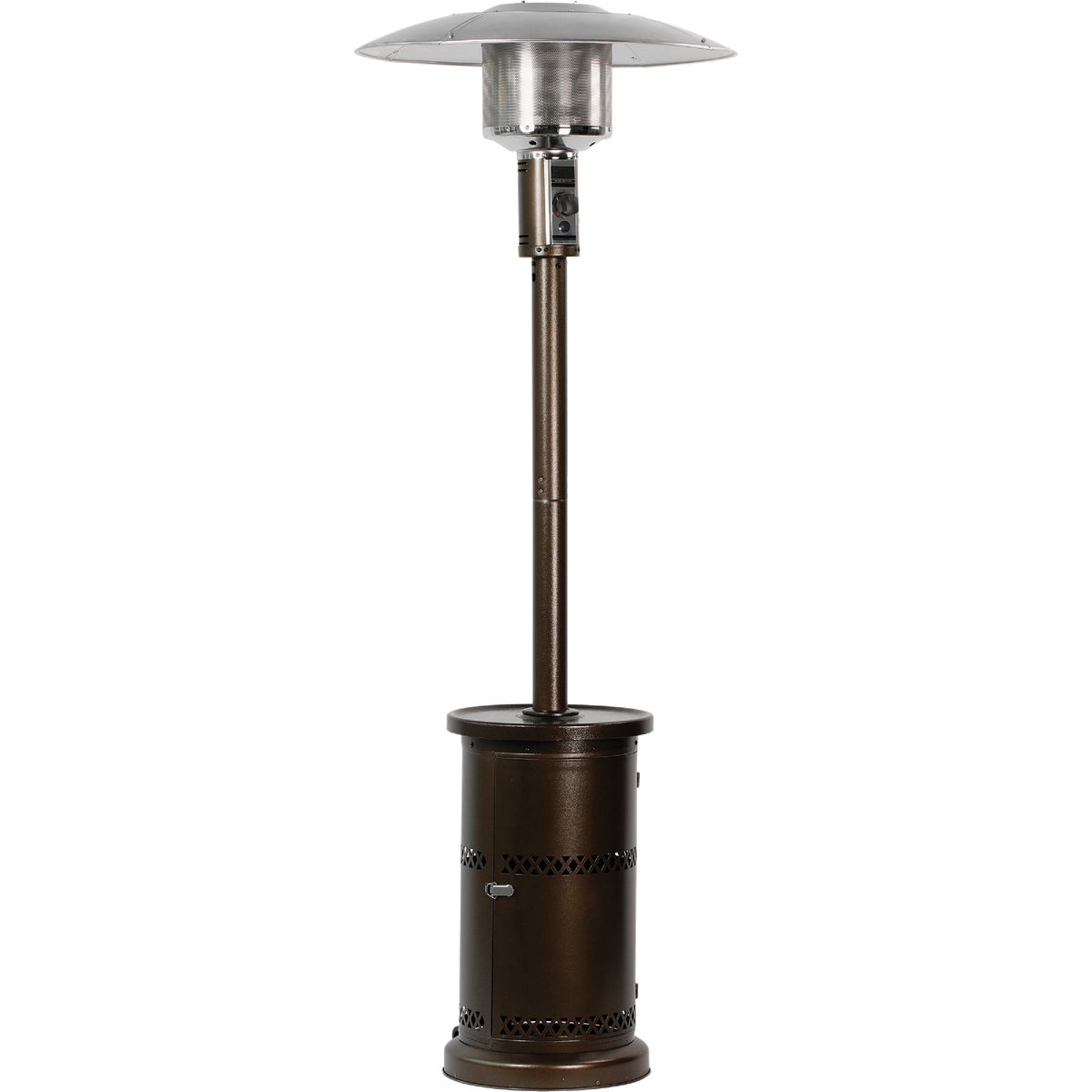 48,000 BTU Black Stainless Steel Patio Heater