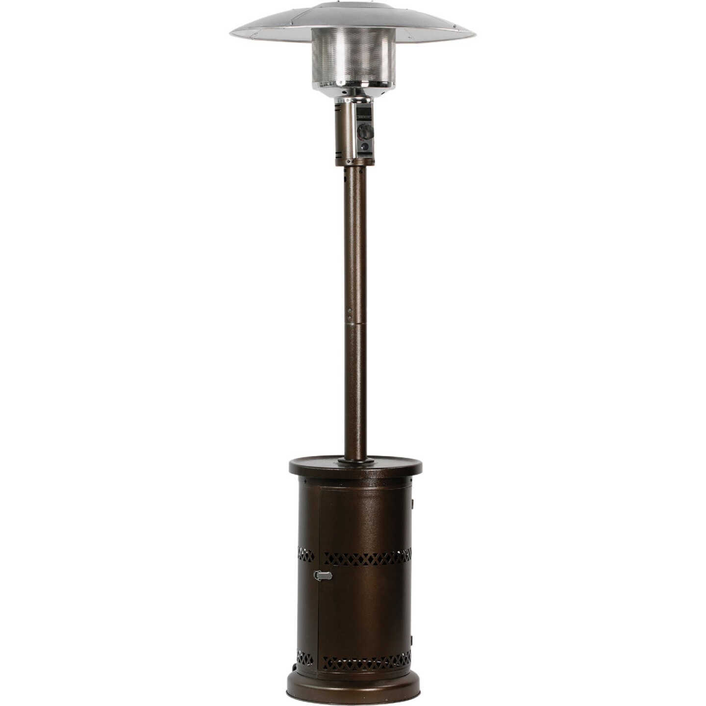 48,000 BTU Black Stainless Steel Patio Heater Image 1