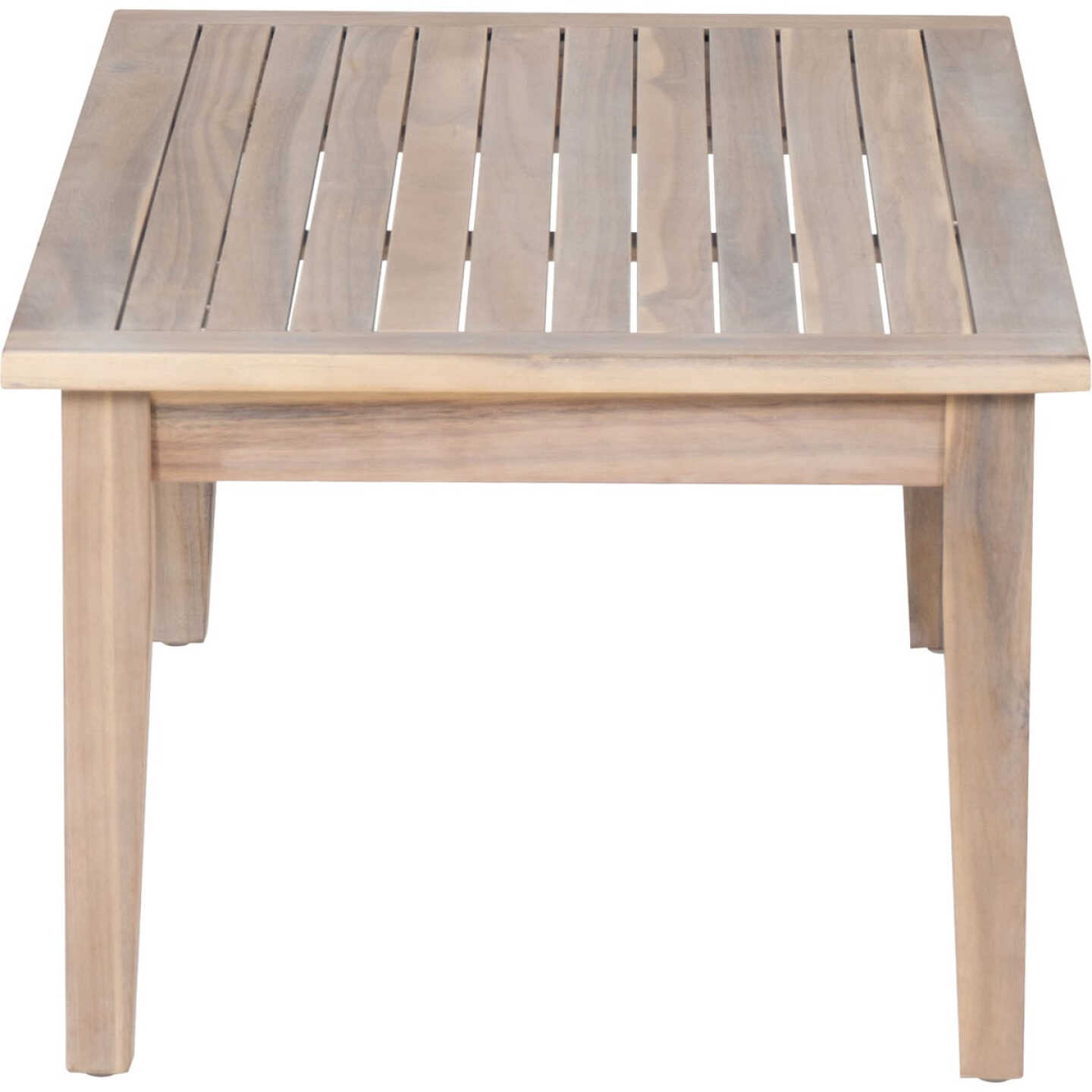 Linon Svana 45.63 In. W. x 23.63 In D. Natural Acacia Wood Coffee Table Image 6
