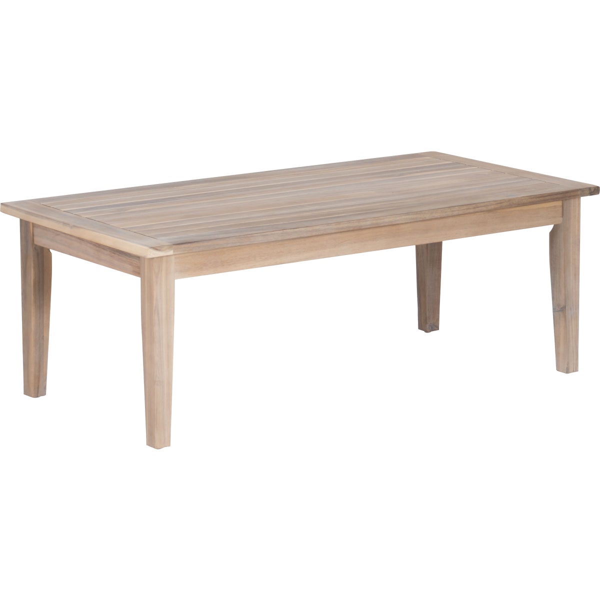 Linon Svana 45.63 In. W. x 23.63 In D. Natural Acacia Wood Coffee Table Image 1