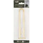 National Hardware 7 In. Brushed Gold Steel Wall Base Plant Hanger Image 3
