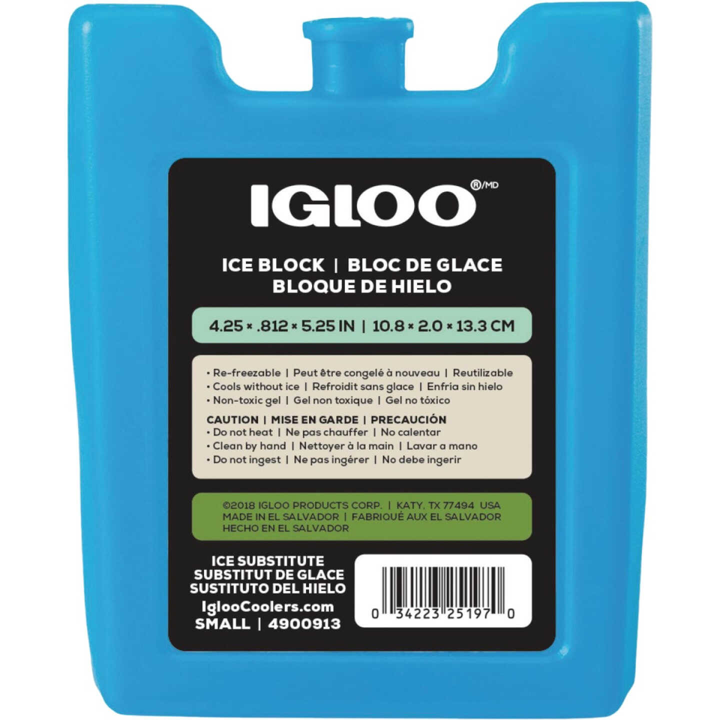 Igloo Maxcold 0.5 Lb. Small Cooler Ice Pack Image 1