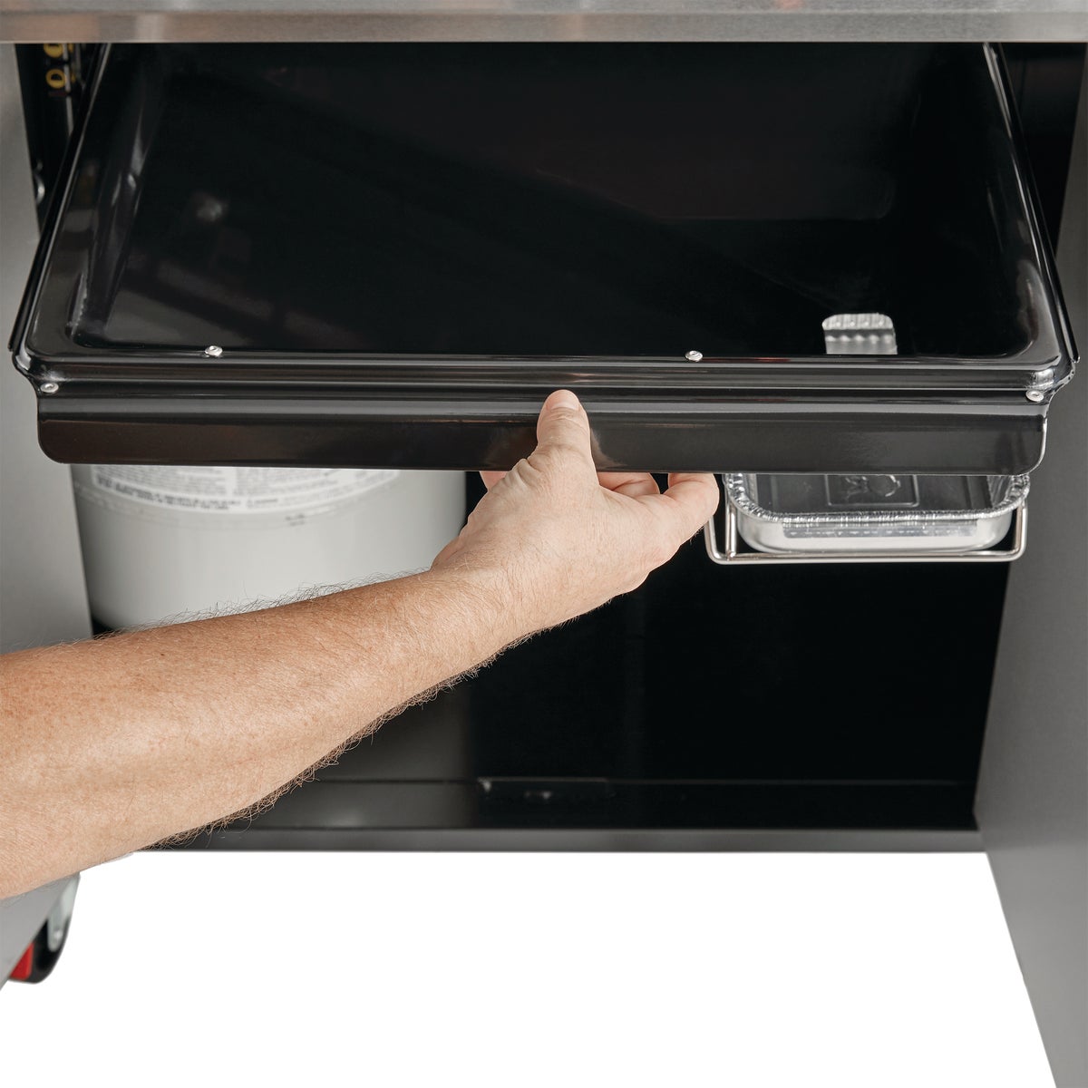 Weber Genesis S-335 3-Burner Natural Gas Grill, Stainless Steel Image 9