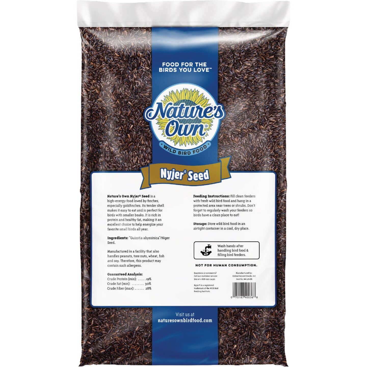 Nature's Own 8 Lb. Nyjer Bird Seed Image 2